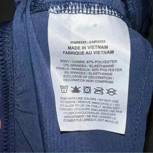 NIKE athletic pants blue size medium inner drawstring - Picture 9 of 12